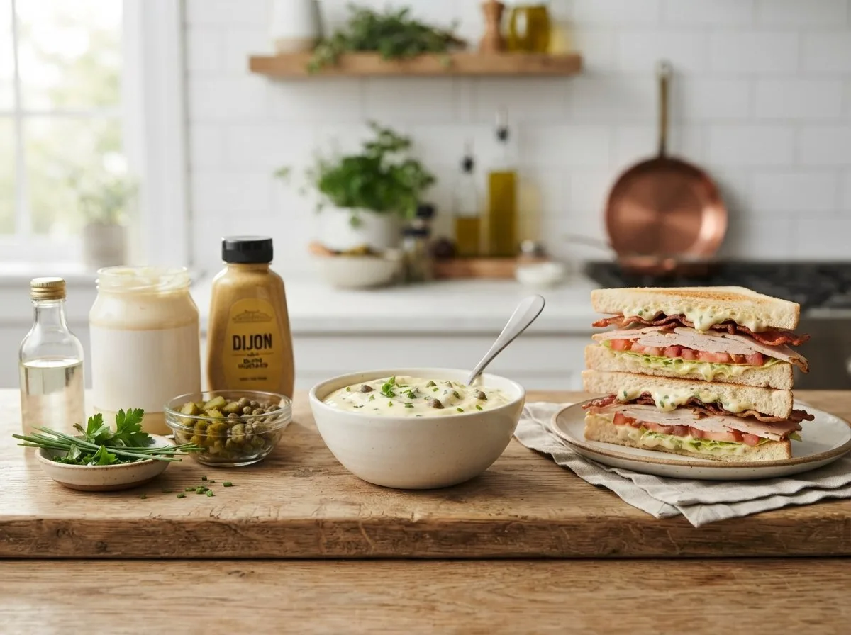 Ciotola di salsa per club sandwich